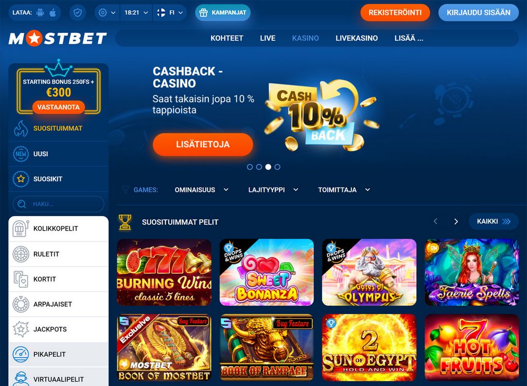 Mostbet Mirror — онлайн-казино и букмекерская контора Mostbet