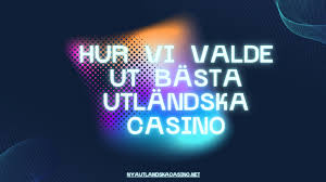Utländska Casinon En Omfattande Guide
